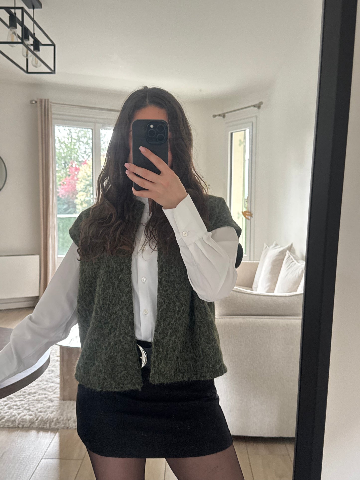 Veste Ouverte Mi-Saison