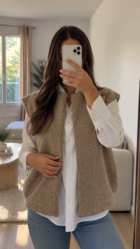 Veste Ouverte Mi-Saison