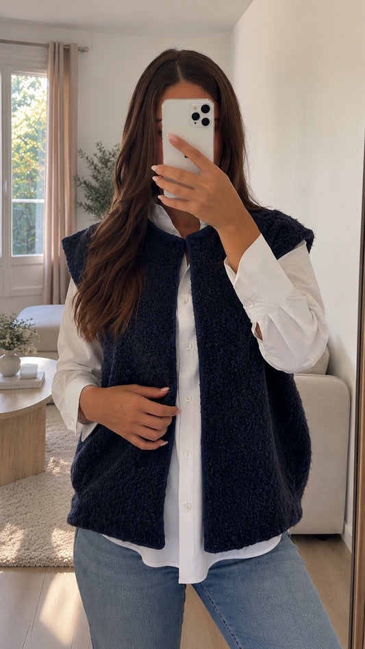 Veste Ouverte Mi-Saison