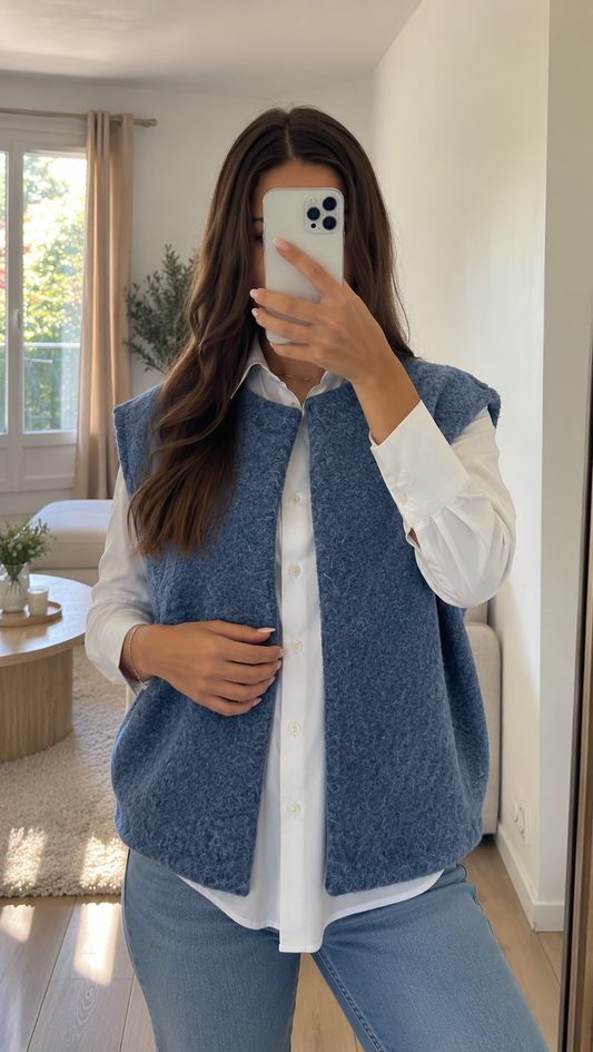 Veste Ouverte Mi-Saison